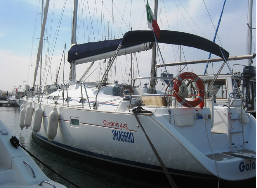 Charter barche a vela - Oceanis Clipper 423 vacanza Egadi Baleari
